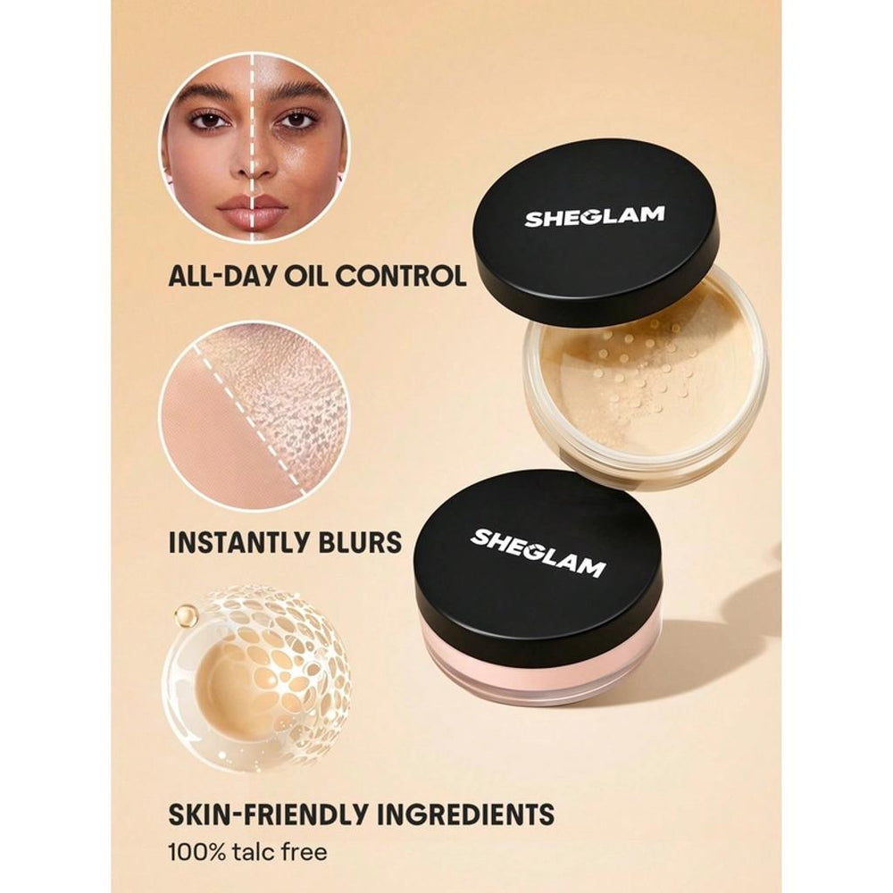 Sheglam Baked Glow Powder Highlighter in Light Pink 5.5g