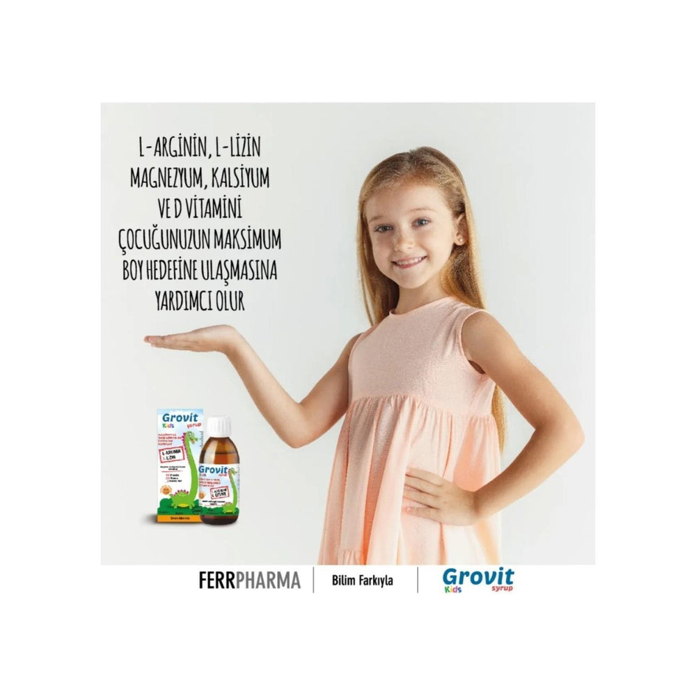 Ferr Pharma Grovit Kids Multivitamin Syrup for Children - Supports Growth & Immune System, 5.07 fl oz - view 4