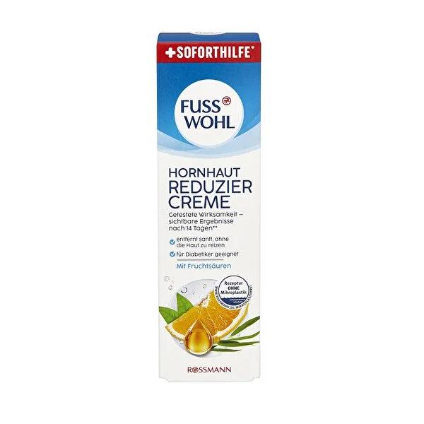 Fusswohl Foot Care Cream for Dry, Cracked Feet - 2.54 fl oz, Jojoba Oil & Glycerin Fusswohl Foot Care Cream - Softens Dry, Cracked Feet foot care cream, dry heel repair, cracked feet treatment, jojoba oil foot cream, glycerin foot moisturizer, foot moisturizer, dry feet, cracked heels, foot care, personal care, skincare, natural ingredients, jojoba oil, glycerin, fruit acid extract