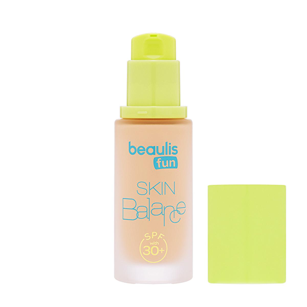 Beaulis Foundation Makeup - Beaulis Fun Skin Balance Fondöten 128 Bright On - Lightweight, Natural Finish, SPF 30 Beaulis Lightweight Foundation Makeup SPF 30 Foundation Makeup, Lightweight Foundation, Natural Finish Makeup, SPF 30 Foundation, Beaulis Fun Skin Balance Fondöten, Makeup for Daily Use, Sun Protection Makeup, Cosmetic Coverage, Flawless Makeup Look, Comfortable Makeup, Natural Appearance, Skin Protection, UV Protection, Beauty Essentials, Makeup for Sensitive Skin