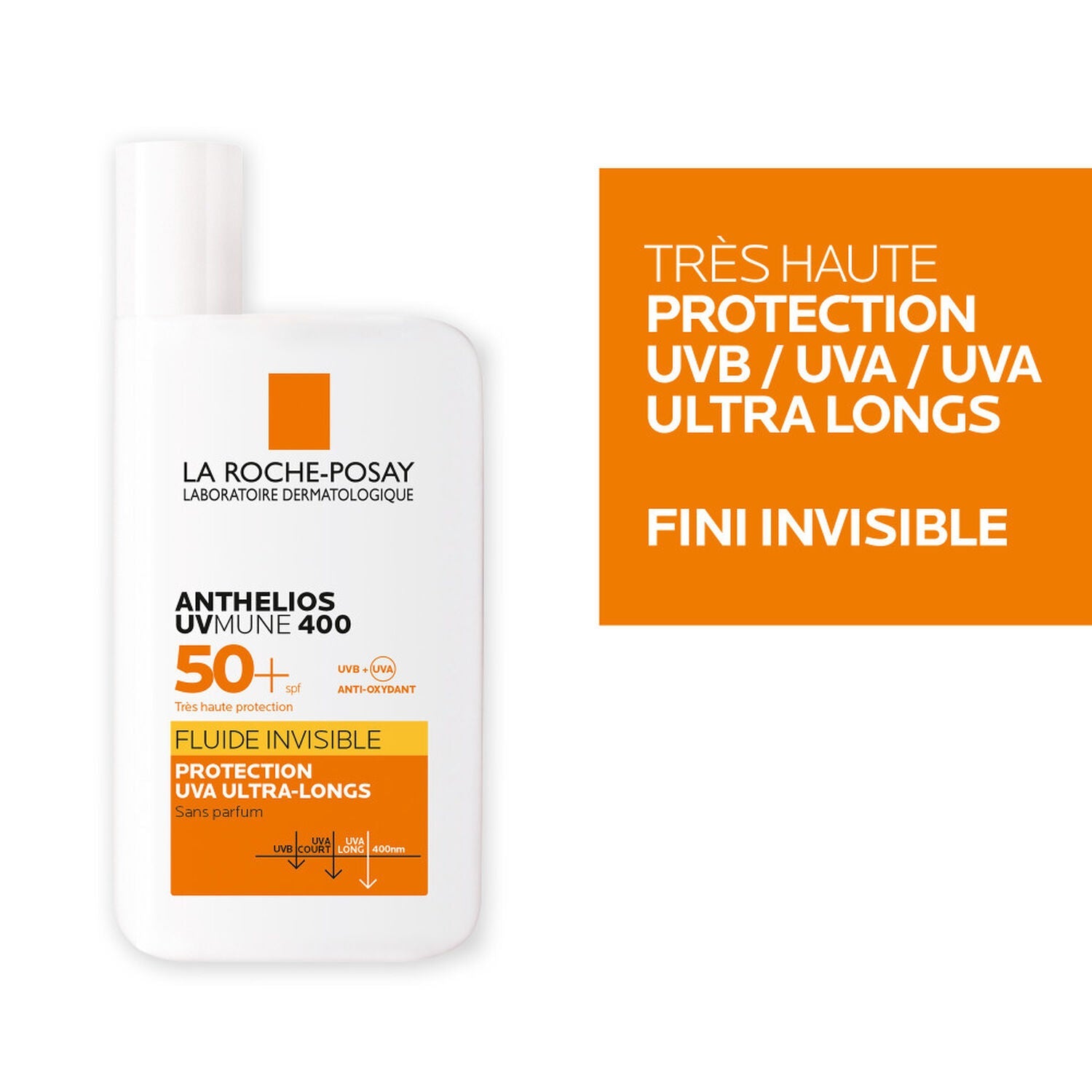 La Roche Posay Anthelios UVMUNE 400 Invisible Fluid Sunscreen SPF50+ 50ml - image 26