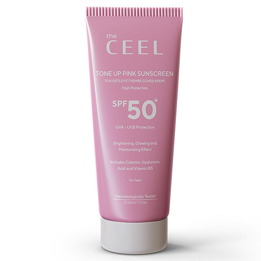 The Ceel SPF50 Tone Evening Pink Sunscreen with Glutathione & Hyaluronic Acid - 50ml - view 2