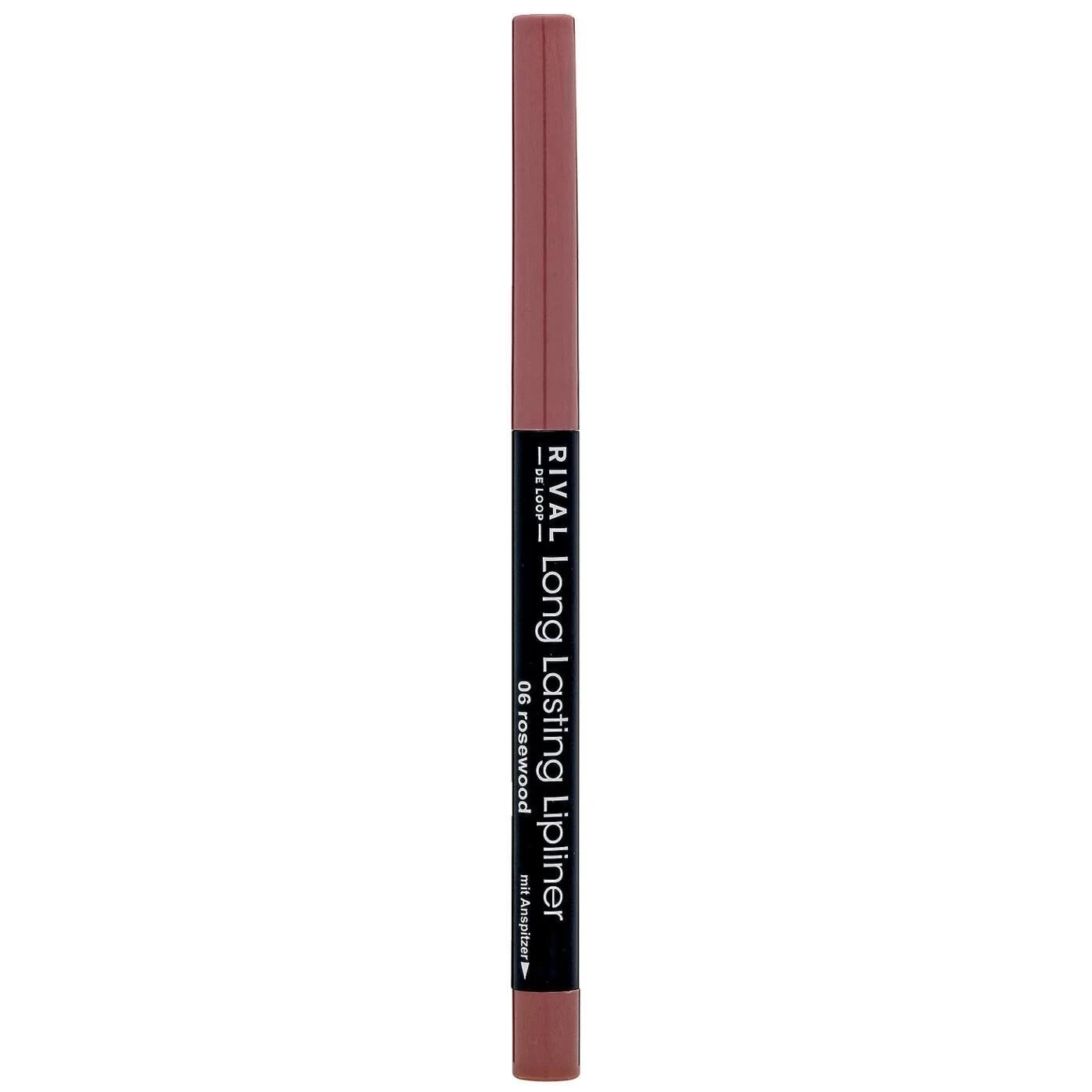 Rival de Loop Lip Liner No06 Rosewood Long-Wear 1 pc