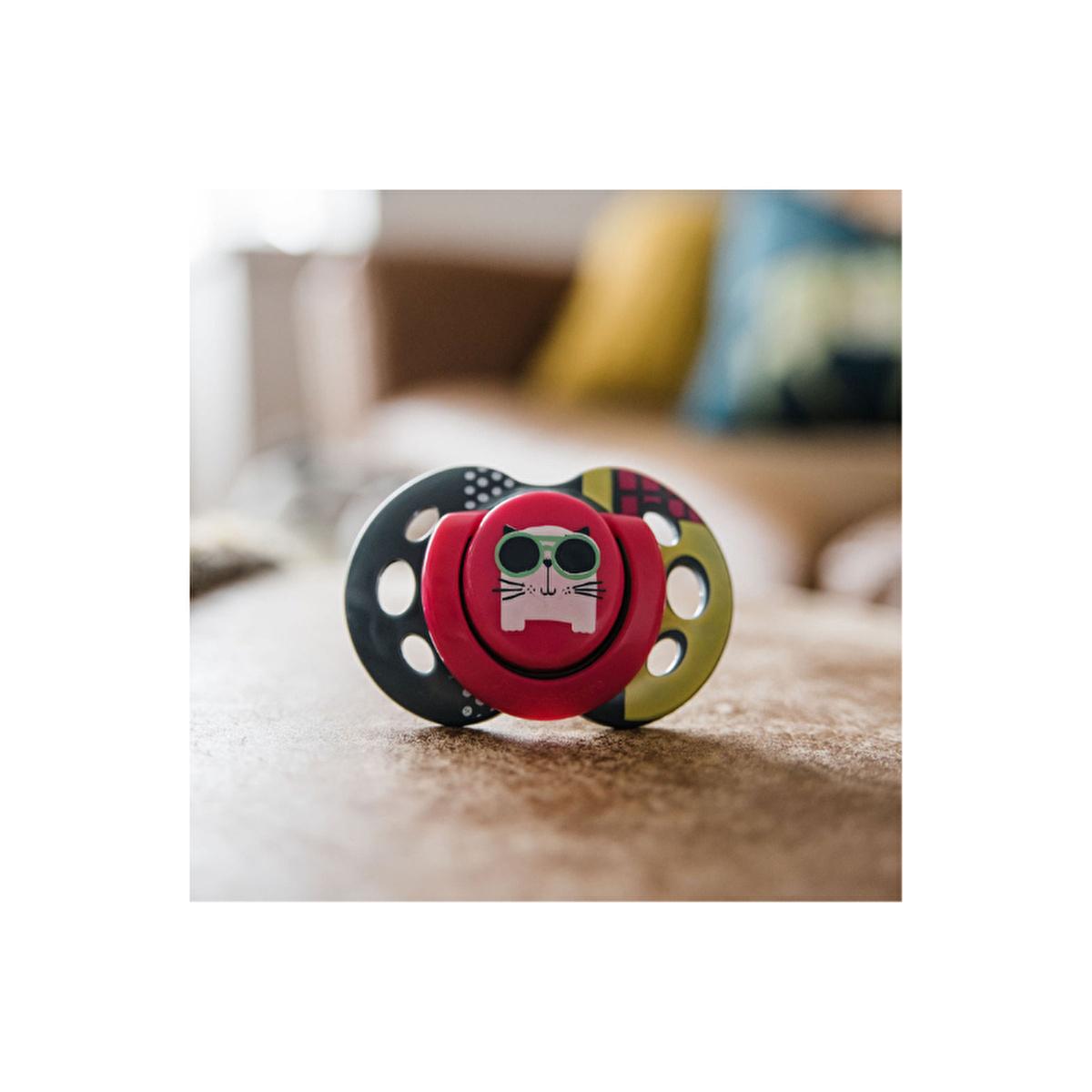 Tommee Tippee Ortodontik Bebek Emzik 18-36 Ay - 2'li Set, BPA İçermez, Süper Yumușak Silikon - view 2