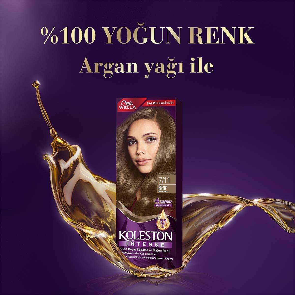 Wella Koleston Intense 7/11 Ash Blonde Hair Dye: 100% Gray Coverage, Long Lasting Color, Argan Oil for Intense Shine Wella Koleston Ash Blonde Hair Dye: Gray Coverage &amp; Shine hair dye, permanent hair color, grey coverage hair dye, long lasting hair color, Wella Koleston, ash blonde hair dye, hair color with argan oil, intense hair color, hair dye for grey hair, hair color, hair coloring, gray coverage, long-lasting color, argan oil, hair care, beauty, personal care, hair treatment, hair dye for women, hair 