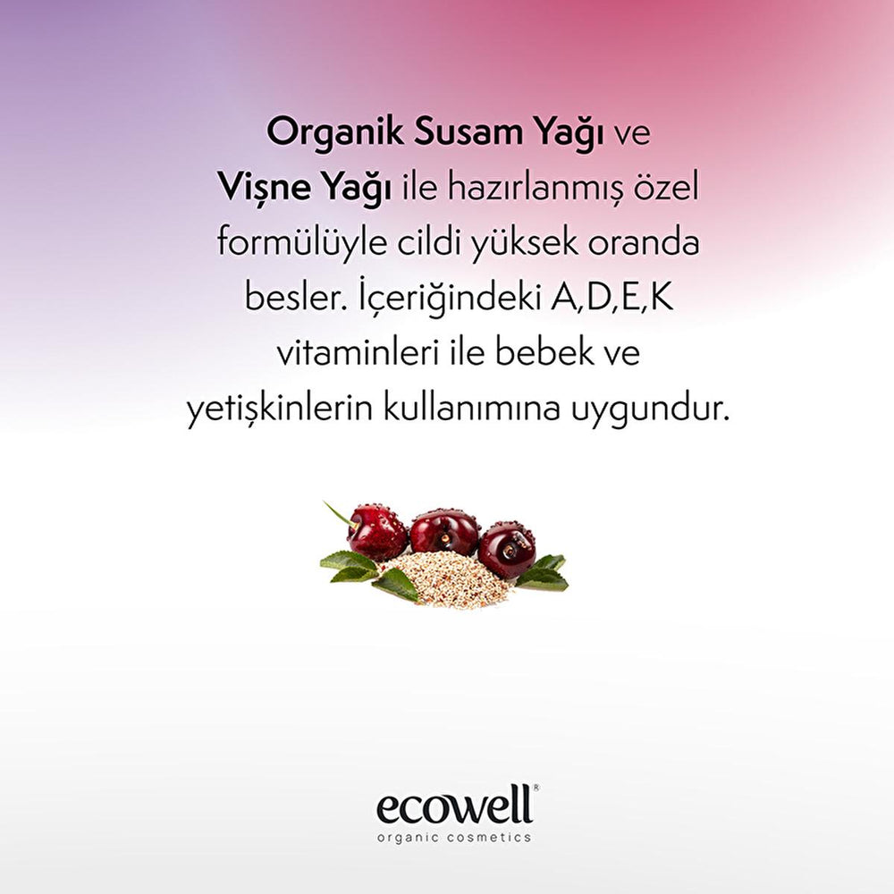 Ecowell Organic Vegan Certified Baby Oil 100ml - Hypoallergenic, Moisturizing & Soothing - view 4