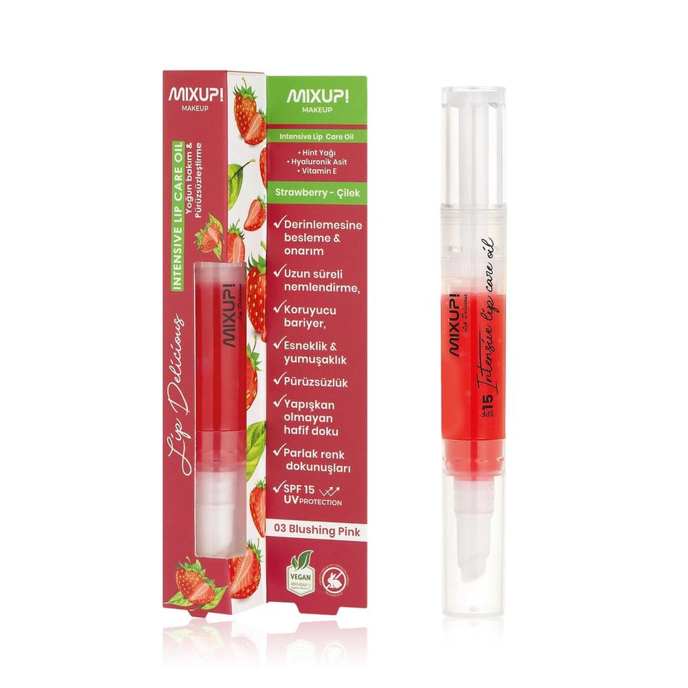 Mixup! Lip Delicious Oil Pen Hydrating Gloss 03 Blushing Pink