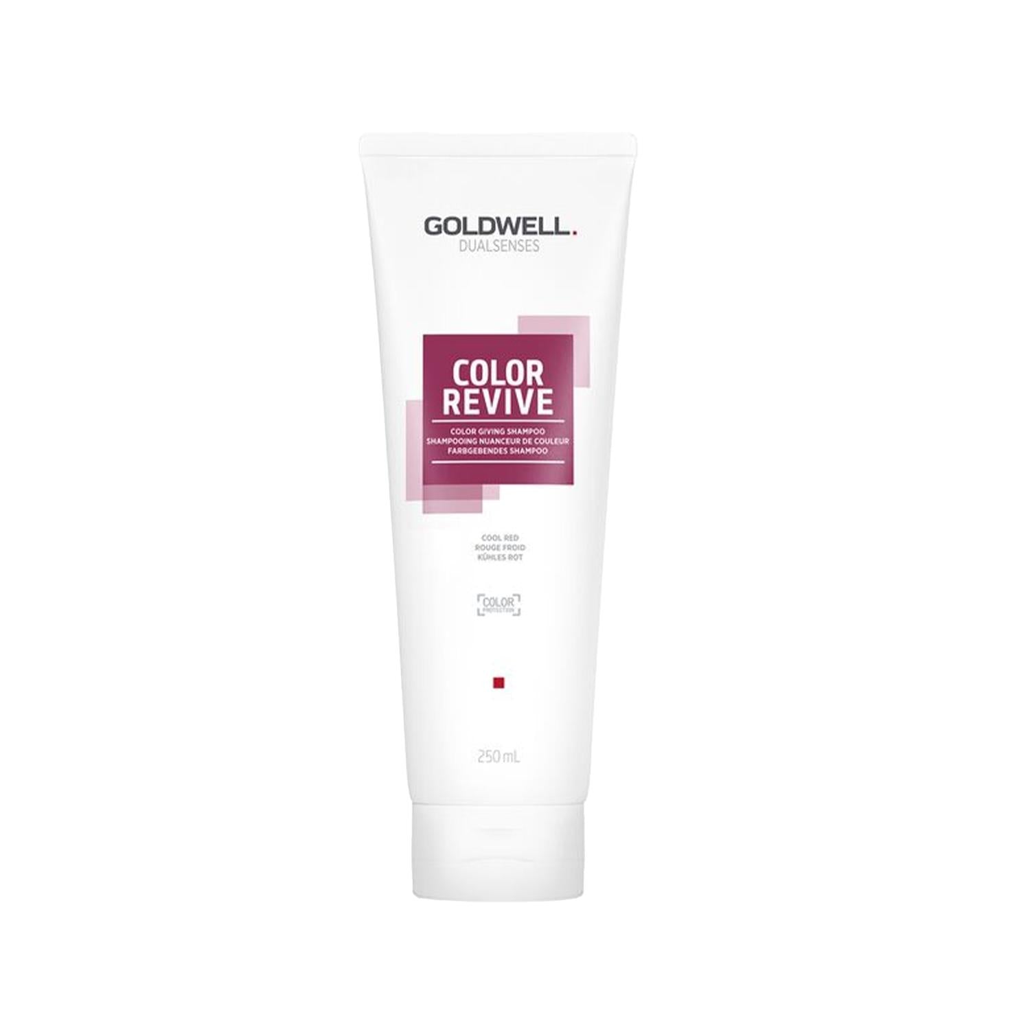 Goldwell Dualsenses Color Revive Shampoo - Color Protecting Formula for Vibrant Hair, 8.45 fl oz Goldwell Color Revive Shampoo for Vibrant Hair color protecting shampoo, colored hair care, Goldwell Dualsenses, color revive shampoo, professional hair care products, hair color maintenance, vibrant hair color, red hair care, cool-toned hair care, color-treated hair products