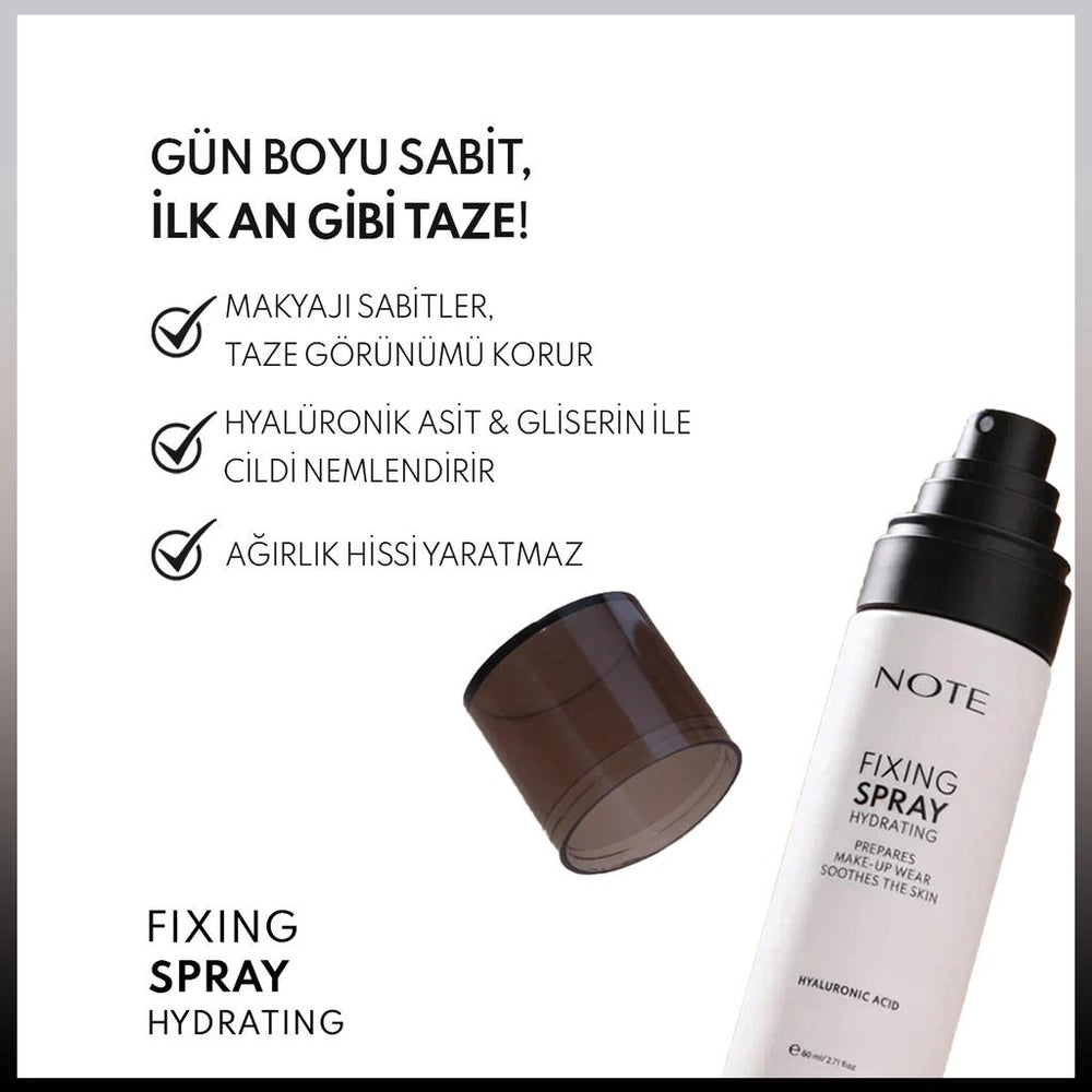 Note Hydrating Fixing Makeup Setting Spray 50ml