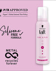 Taft Curl & Flex Hair Mousse - Enhances Curl Definition & Volume, 5.07 fl oz Taft Curl & Flex Hair Mousse - 5.07 fl oz curl enhancing mousse, hair styling products, curl defining products, wavy hair care, styling mousse for curly hair, curly hair products, wavy hair styling, hair mousse, hair care, styling products, Taft hair products, curl definition, volume enhancement, moderate hold, 5.07 fl oz, hair styling mousse