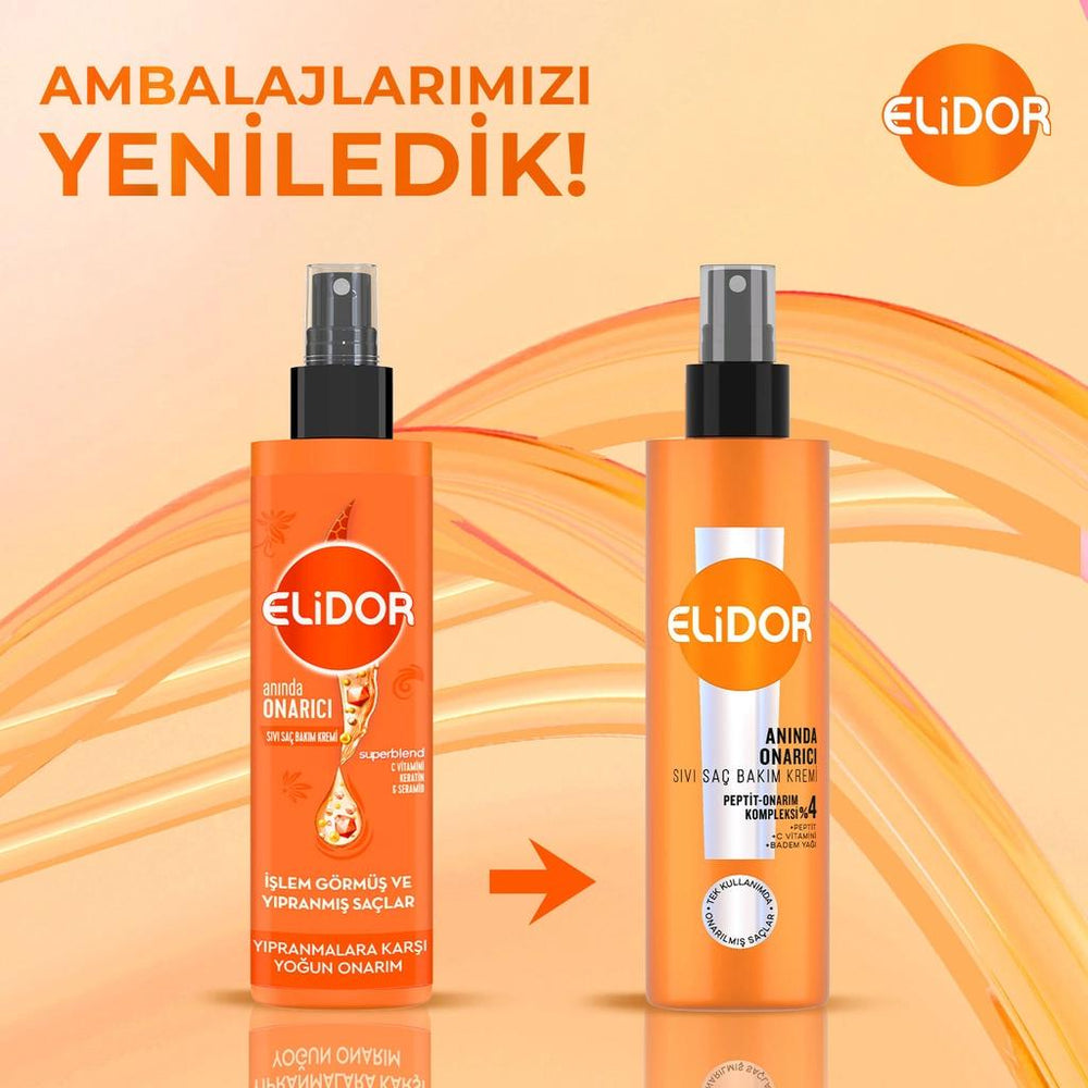 Elidor Instant Repair Liquid Hair Conditioner Spray 200 ml