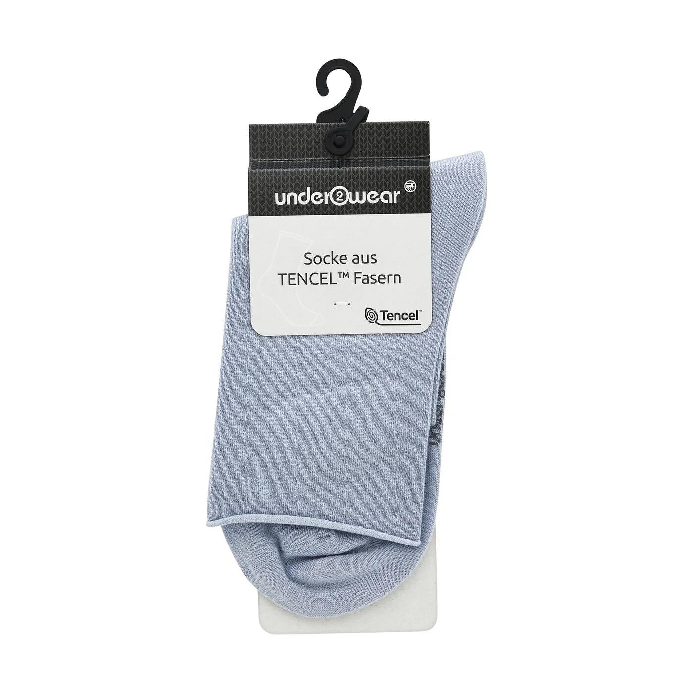 BlueRose Underwear Socks Comfort Fit Blue 1 Pair