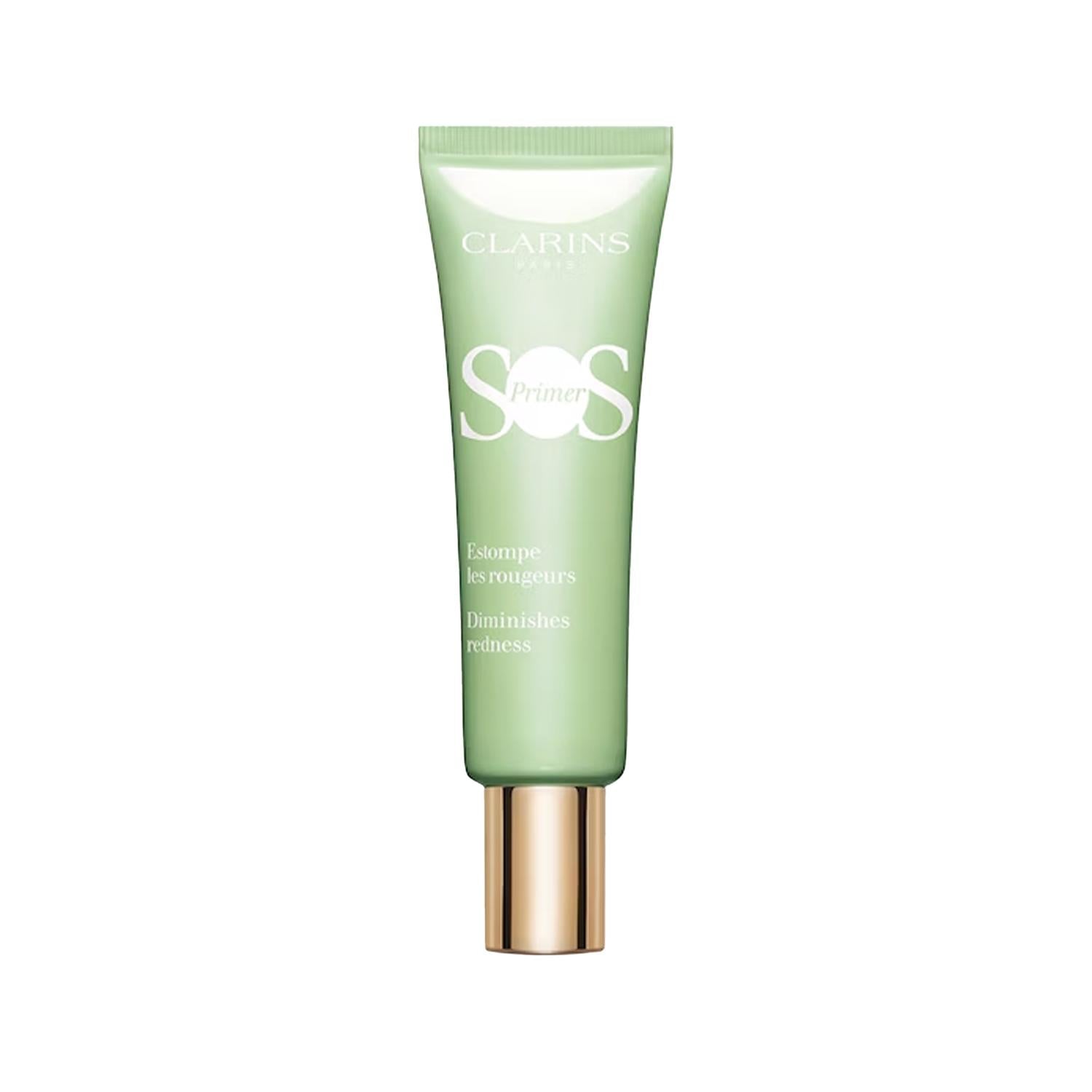 Clarins SOS Primer Green: Redness Reducing Makeup Base | Color Correcting Face Primer for Even Skin Tone & Flawless Makeup Application Clarins Green Primer: Reduce Redness & Get Flawless Makeup! Clarins makeup base, green makeup primer, redness reducing primer, color correcting primer, makeup base, face primer, skin tone correcting primer, primer, makeup, color correction, redness, even skin tone, flawless base, travel-friendly, makeup application, blemishes, imperfections, green tinted formula, gifts for h