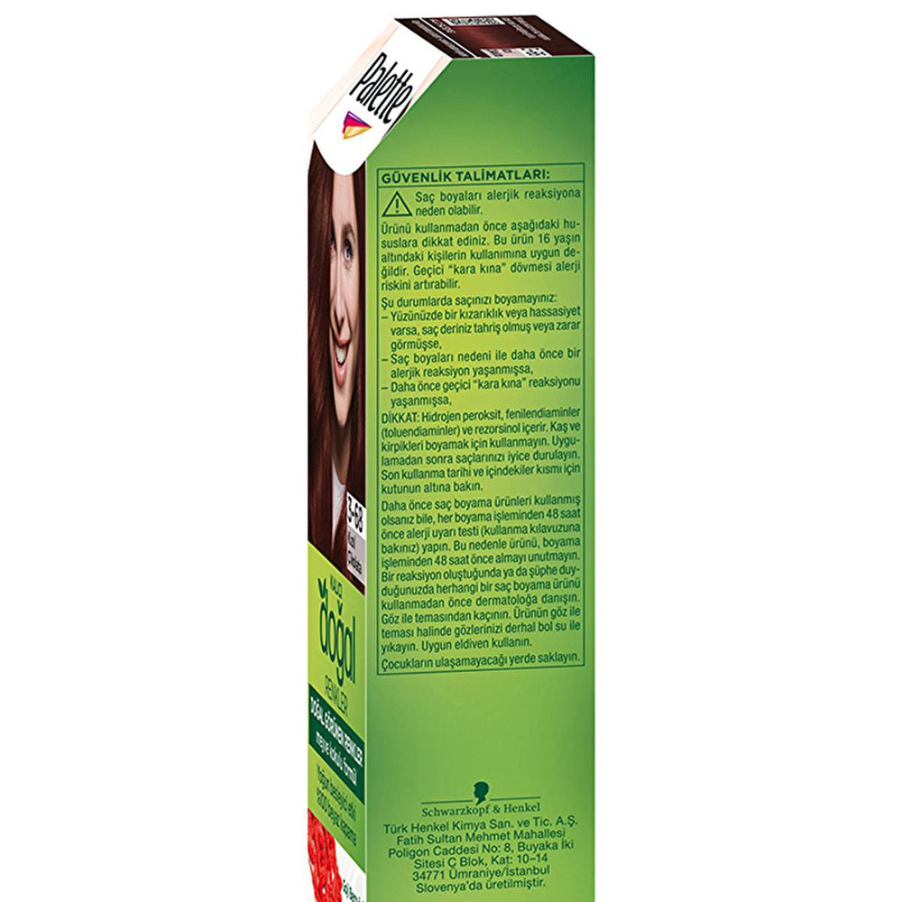 Palette Natural Hair Dye - Red Chocolate (3-68) - Long-Lasting Color with Natural Ingredients - view 5