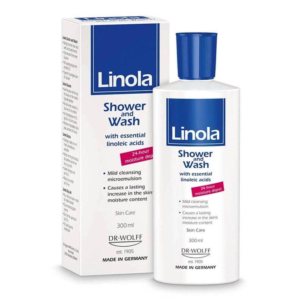 Linola Shower Gel 300ml - Gentle Cleansing for Dry & Sensitive Skin Linola Shower Gel - Gentle for Dry Skin Shower Gel, Linola Duş Jeli, Sensitive Skin Care, Gentle Cleansing, Dry Skin Relief, Skin Care, Cosmetics, Personal Care, Hygiene Products, Linola, Natural Skin Care, Skin Health, Cleansing Gel, Body Care, Face Care