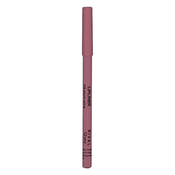 Rival Loves Me Lip Liner No:09 Plum Wine - Precise Lip Makeup for Defined Shape Rival Loves Me Lip Liner - Precise Lip Makeup lip liner, Plum Wine lip liner, Rival Loves Me lip products, lip makeup, lip care cosmetics, makeup, cosmetics, beauty products, precise lip lining, long-lasting lip color