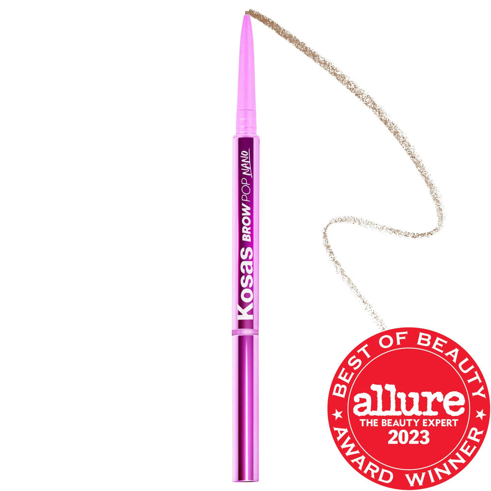 Brow Pop Nano Ultra-Fine Detailing + Feathering Eyebrow Pencil - Vegan, Cruelty-Free, Long-Lasting Eyebrow Makeup Brow Pop Nano Eyebrow Pencil - Vegan & Cruelty-Free eyebrow pencil, ultra-fine eyebrow pencil, vegan cosmetics, cruelty-free beauty products, hypoallergenic makeup, long wear eyebrow makeup, natural looking eyebrows, brow makeup, brow enhancement, vegan beauty, cruelty-free cosmetics, eyebrow grooming, brow care, makeup, cosmetics, beauty products