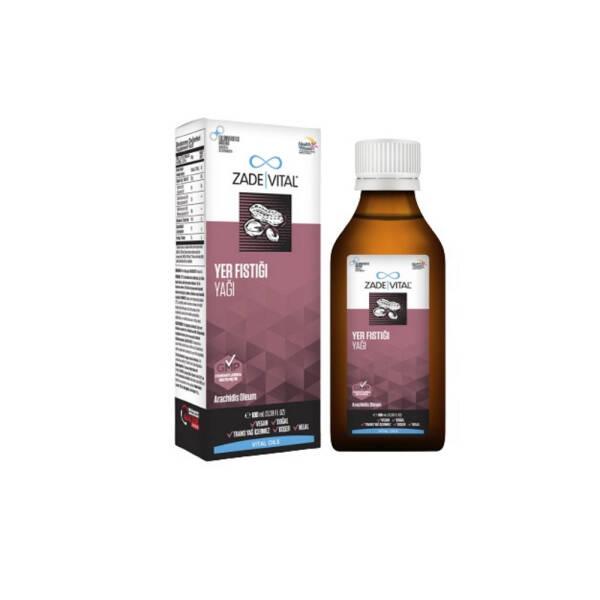 Zade Vital Peanut Oil 150ml: Natural Cooking Oil for Frying, Cholesterol-Free & High in Monounsaturated Fats - Healthy & Flavorful - image 2