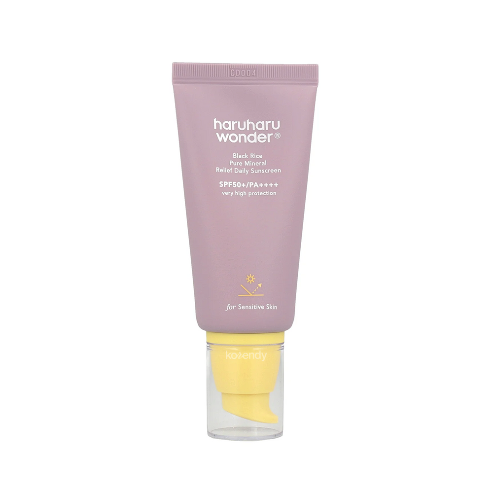 Haruharu Wonder Black Rice Mineral Daily Sunscreen SPF50+ 50ml
