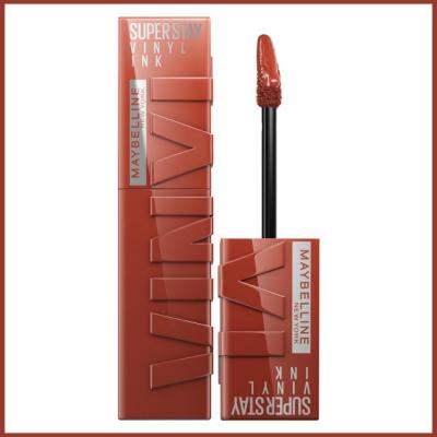 Maybelline New York Super Stay Vinyl Ink Lip Gloss - Long Lasting Shiny Finish -130 Extra Maybelline Super Stay Vinyl Ink Lip Gloss - 16 Hour Long Lasting Lip Gloss, Long Lasting Lip Color, Maybelline Super Stay Vinyl Ink, Liquid Lip Gloss, Shiny Lip Makeup, Cosmetics, Beauty Products, Makeup, Lip Care, Durable Lip Color, Easy Application Lip Gloss, Non-Sticky Lip Gloss, Glossy Lip Finish