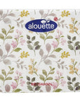 Alouette Spring Cocktail Napkins Floral Design 20-Pack