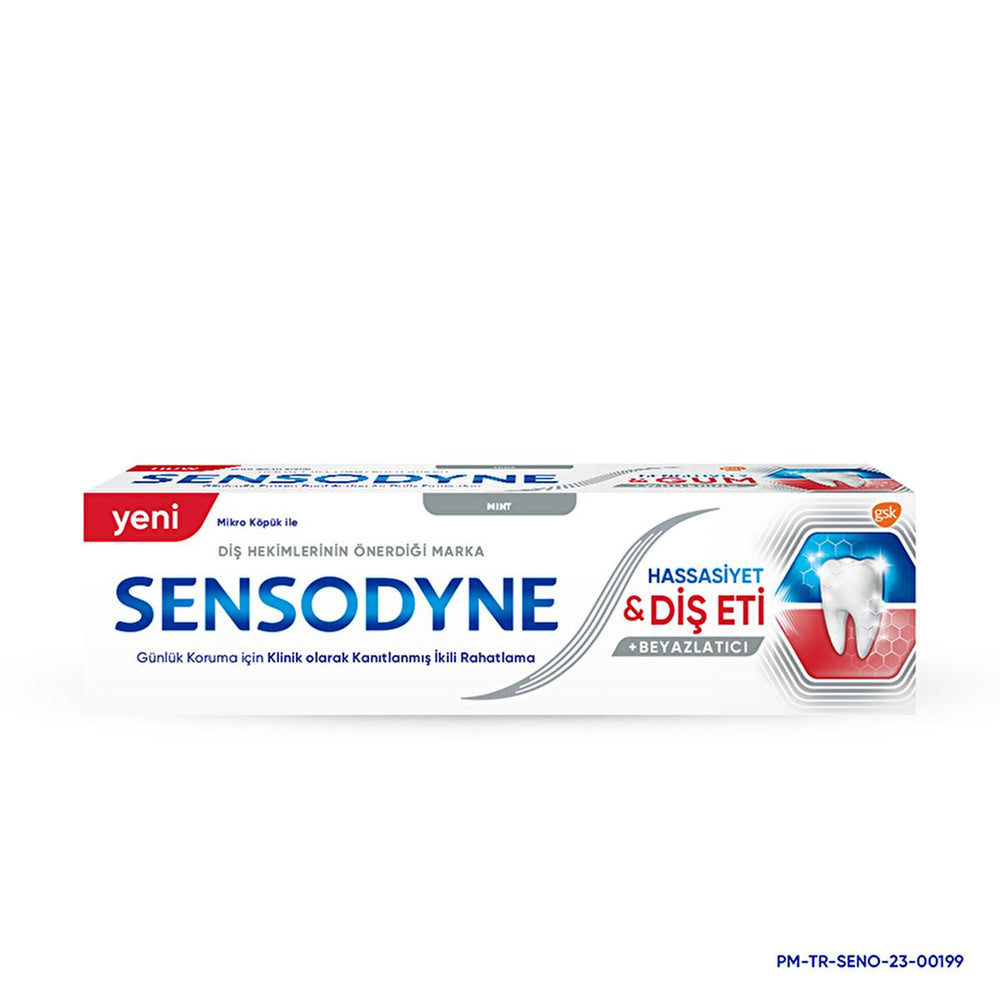 Sensodyne Sensitive Teeth & Gum Whitening Toothpaste for Sensitive Teeth Relief - 2.54 fl oz - view 3