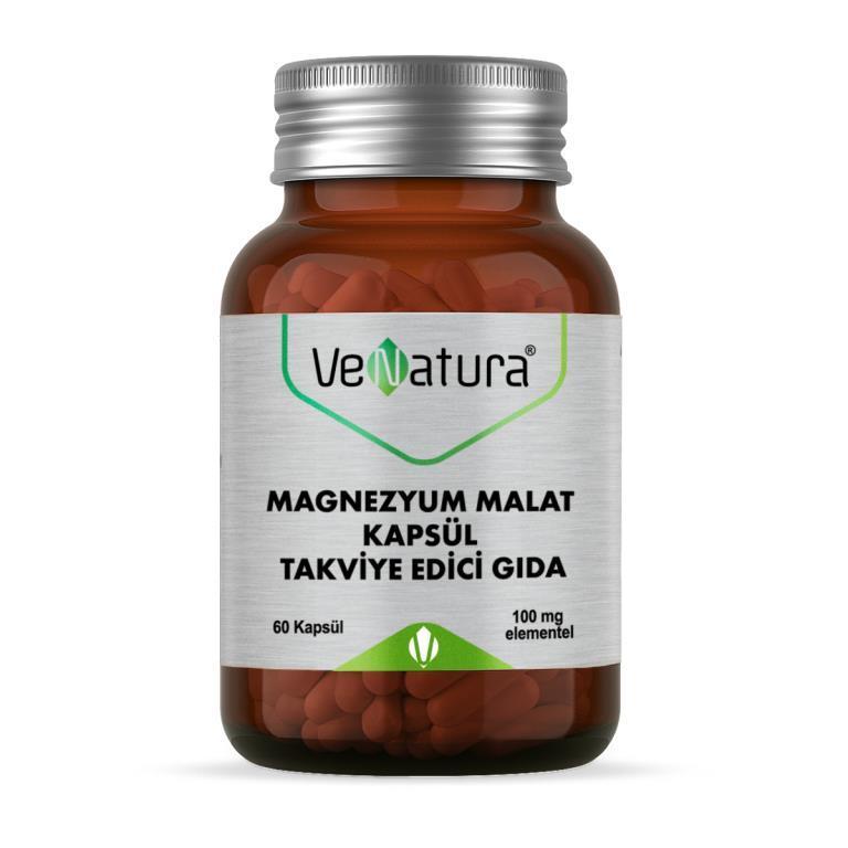 VeNatura Magnesium Malate 100 mg - 60 Capsules - image 2