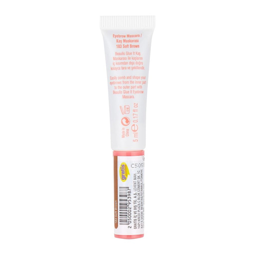 Beaulis Glue It Brow Mascara in Soft Brown 8ml