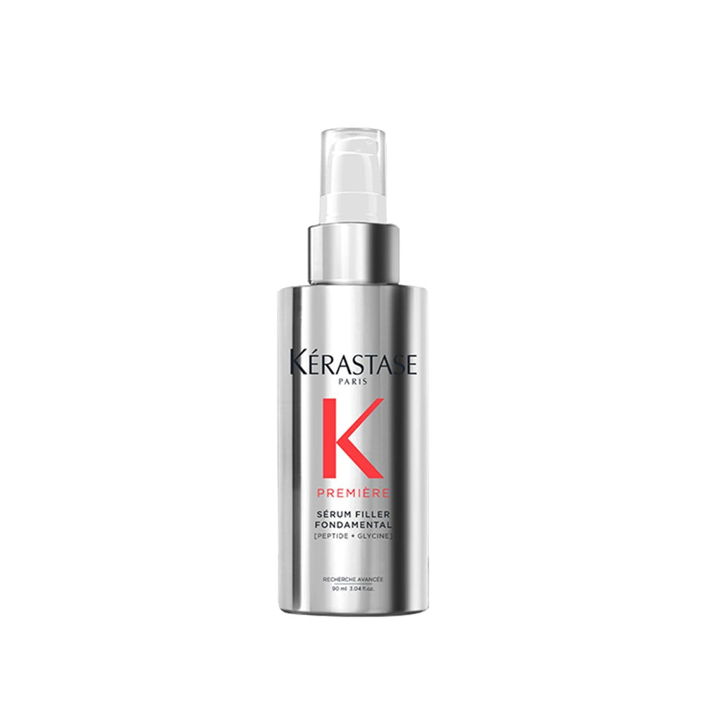 Kerastase Premiere Serum Filler Fondamental - 90ml Anti-Static Hair Repair Serum for Damaged Hair - Hair Mask