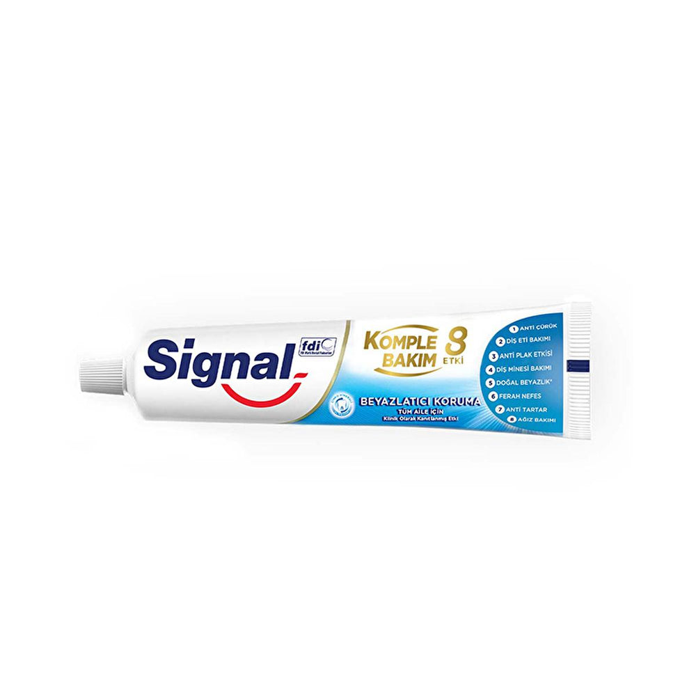 Signal Komple Bakım 8 Etki Diş Macunu Beyazlatıcı Koruma - Family Toothpaste with 8 Oral Care Benefits - view 4