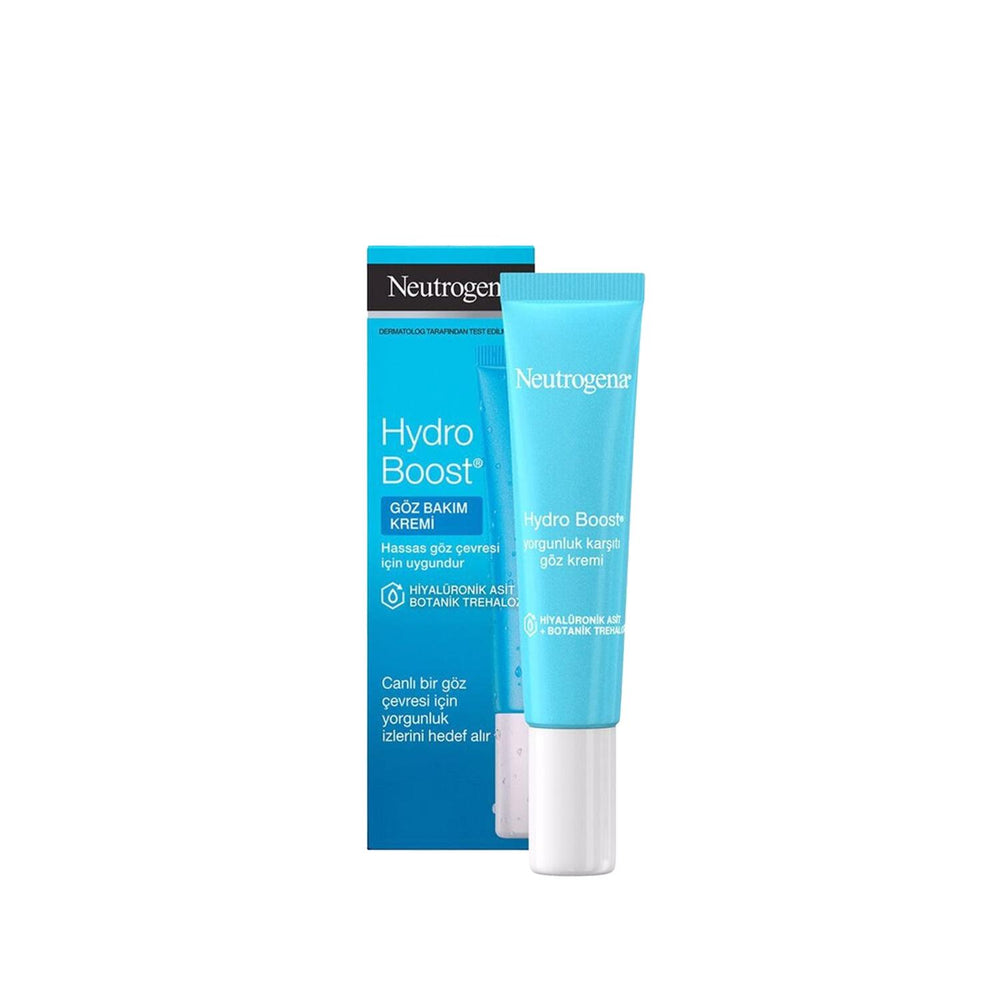 Neutrogena Hydro Boost Anti-Fatigue Eye Cream 15ml - Hydrating Under-Eye Care Neutrogena Hydro Boost Eye Cream - Anti-Fatigue & Hydrating Neutrogena Hydro Boost, Eye Cream, Anti-fatigue eye cream, Under-eye care, Skincare for dark circles, Hydrating eye cream, Anti-aging skincare, Neutrogena skincare, Under-eye hydration, Dark circle treatment, Eye care products, Skincare essentials, Travel-friendly skincare, Anti-fatigue skincare