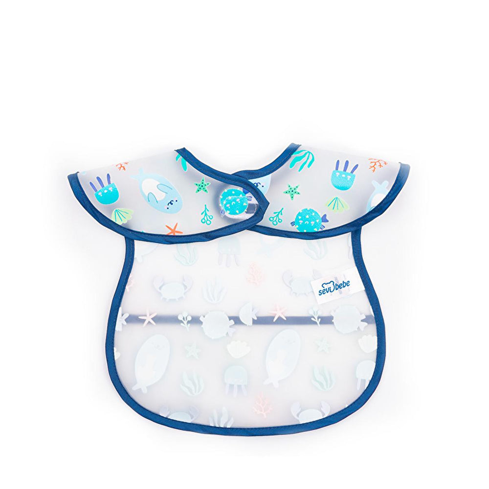 Sevi Bebe Baby Bib - Stain-Resistant, Easy-Clean, Practical Baby Feeding Accessories - view 4
