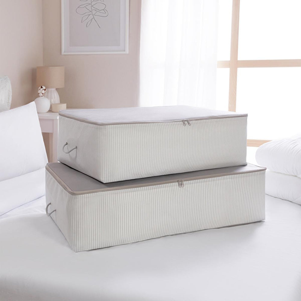 Ocean Home Storage Baskets/Set - Practical & Decorative Storage Solution for Home Textiles, 2-Piece Polypropylene - view 3