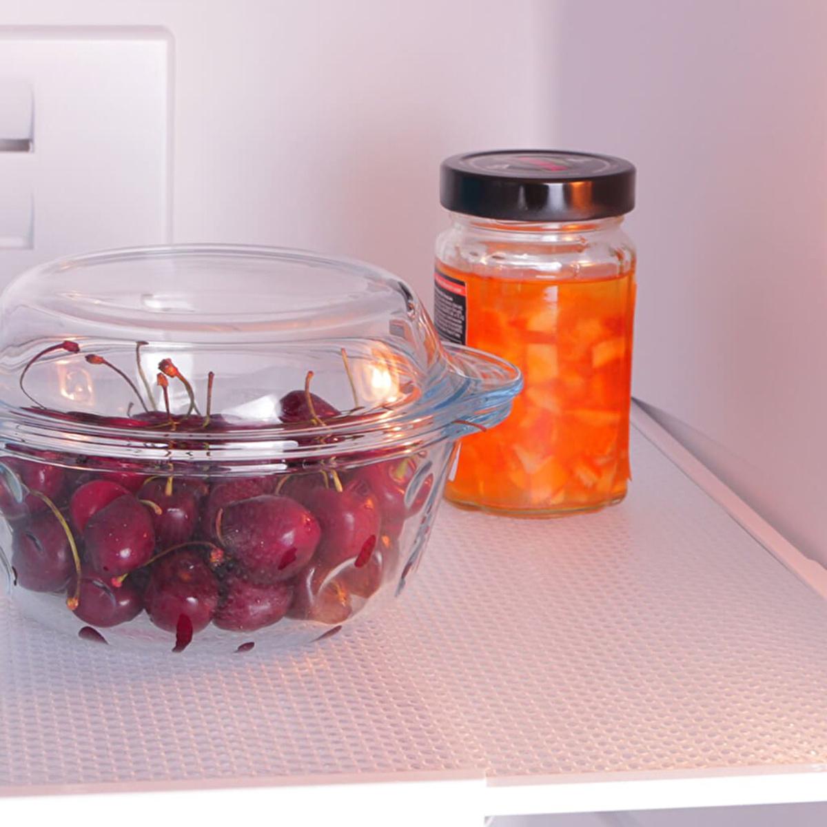 Decobella Transparent Shelf Liner - Easy Clean, Customizable, Waterproof EVA Material for Drawers & Countertops Decobella Transparent Shelf Liner - Easy Clean & Customizable shelf liner, transparent shelf liner, EVA shelf liner, customizable shelf liner, easy clean shelf liner, drawer liner, home organization, kitchen organization, bathroom decor, home decor, waterproof liner, easy maintenance, durable liner