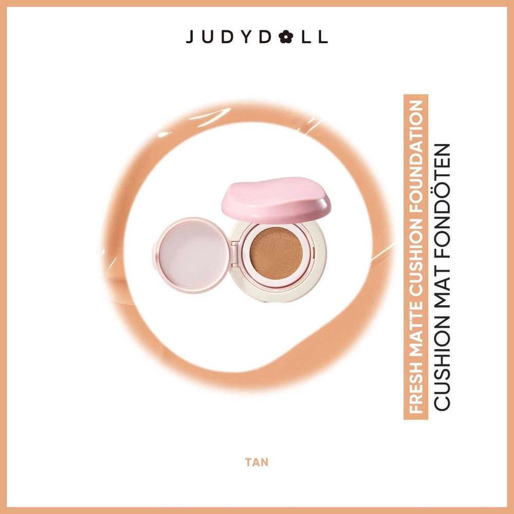 Judydoll Fresh Matte Cushion Foundation for a Smooth Finish 14g