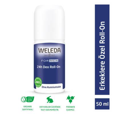 Weleda Natural Deodorant for Men, Aluminum-free Roll-On Deodorant with Organic Essential Oils - 1.69 fl oz - Deodorant