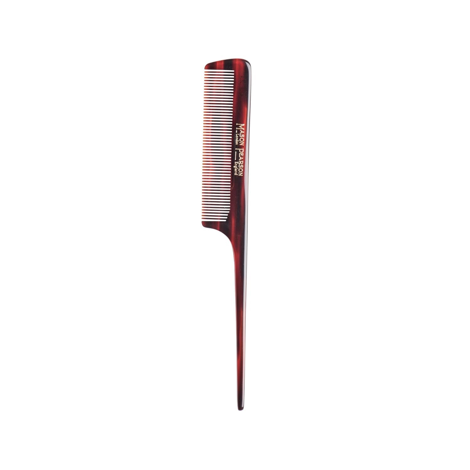 Mason Pearson C3 Tarak Tail Comb for Precision Hair Styling and Detangling Mason Pearson C3 Tarak Tail Comb for Hair Styling Mason Pearson Tail Comb, C3 Tarak, Hair comb, Precision styling tool, Detangling comb, Hair care, Styling tools, Mason Pearson, Hair accessories, Professional hair care, Durable hair combs, Long hair care, Tangle-free hair, Salon-quality styling