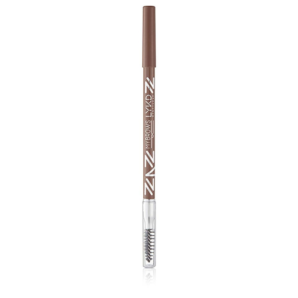 LYKD Powder Eyebrow Pencil in 170 Warm Brown for Natural Brows
