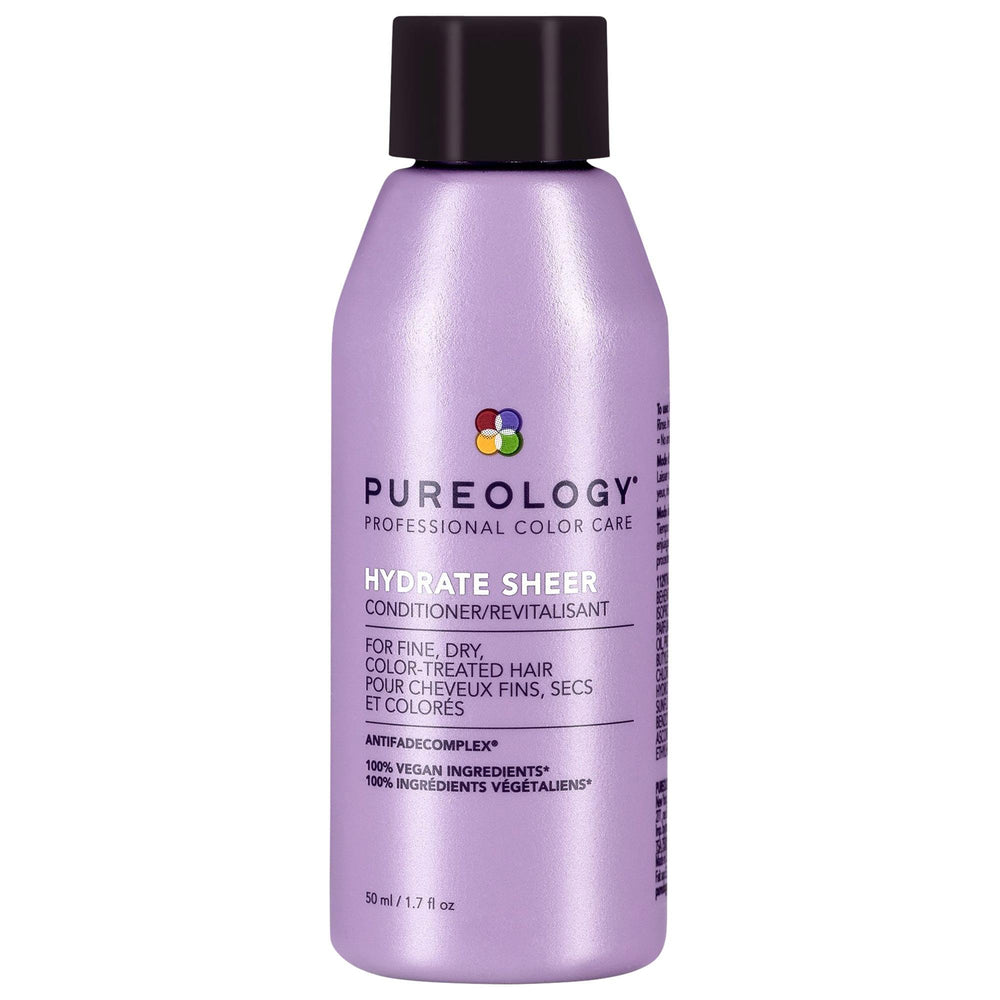 Hydrate Sheer Conditioner for Fine Hair - Silicone-Free, Color-Safe, Vegan & Cruelty-Free Hydrate Sheer Conditioner - Silicone-Free & Color-Safe hair conditioner for fine hair, silicone-free conditioner, color-safe hair care, vegan hair products, cruelty-free hair conditioner, fine hair care, color-treated hair products, natural hair care, eco-friendly hair products, lightweight conditioner, moisturizing conditioner, Antifade Complex, jojoba hair care, green tea hair benefits, sage hair benefits, recyclable