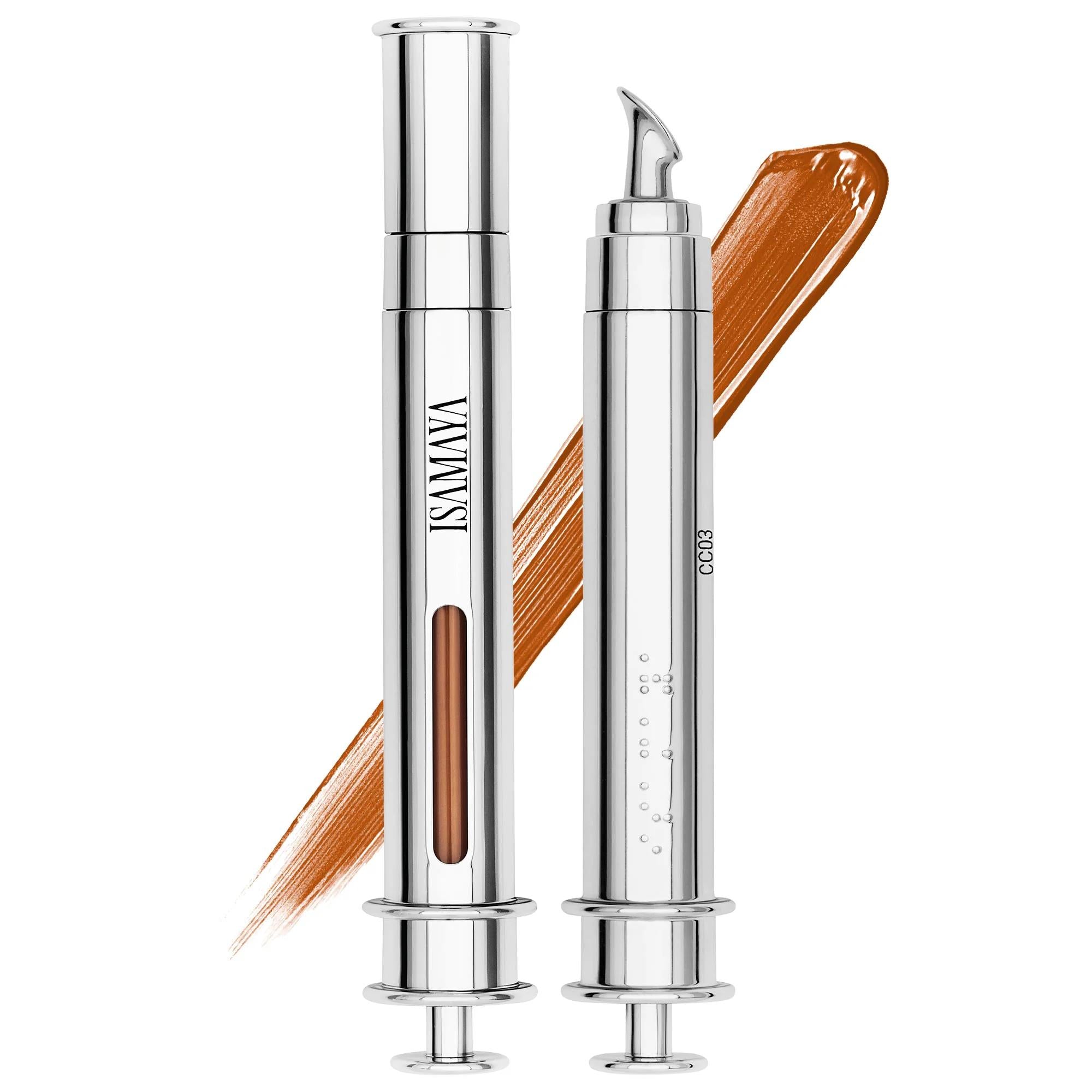 5 Point Lift: Sculpt & Brighten with Illuminating Pen Highlighter - Vegan, Cruelty-Free, Reduce Dark Circles & Fatigue for Luminous Complexion 5 Point Lift Illuminator: Brighten & Sculpt - Vegan, Cruelty-Free illuminating pen, highlighter, face sculpting, brightening makeup, vegan highlighter, cruelty-free makeup, dark circle reducer, caffeine skincare, marine extract makeup, luminous complexion, makeup, face makeup, concealer, vegan, cruelty-free, recyclable packaging, caffeine, marine extract, light balan
