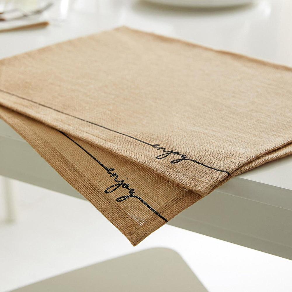 Ocean Home Jute Placemats Set of 2 - Natural Woven Table Mats for Rustic & Bohemian Dining Decor - 17.72 x 13.78 inches Ocean Home Jute Placemats - Rustic Table Decor jute placemat, natural placemat, rustic placemat, bohemian placemat, table mat, dining table decor, eco-friendly placemat, woven placemat, table setting, jute table mat, placemats, jute, natural fibers, table decor, dining, kitchen, home decor, rustic, bohemian, eco-friendly, sustainable, table mats, set of placemats, gifts for her, gifts for 