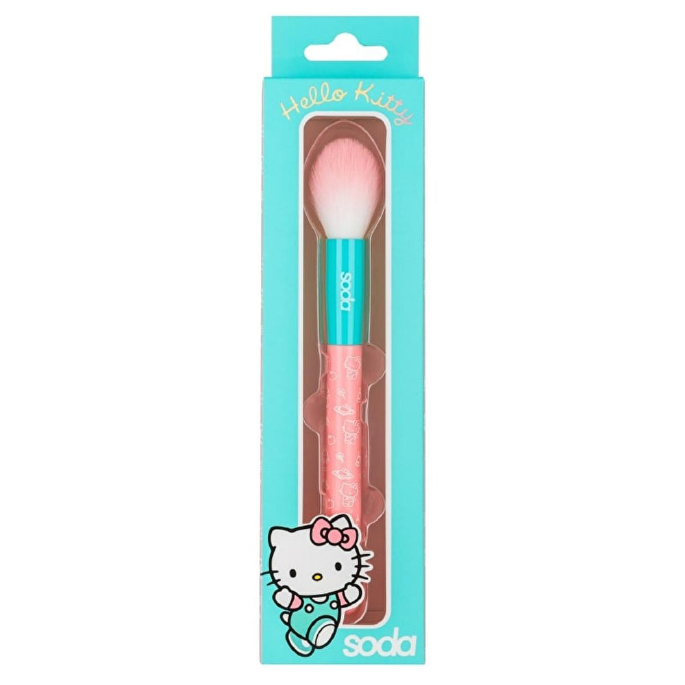 Soda Hello Kitty Makeup Brush - High-Quality Blush Brush for Flawless Makeup Application - Blush