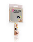 Nascita Figured Hand Mirror in Beige - 1 pc