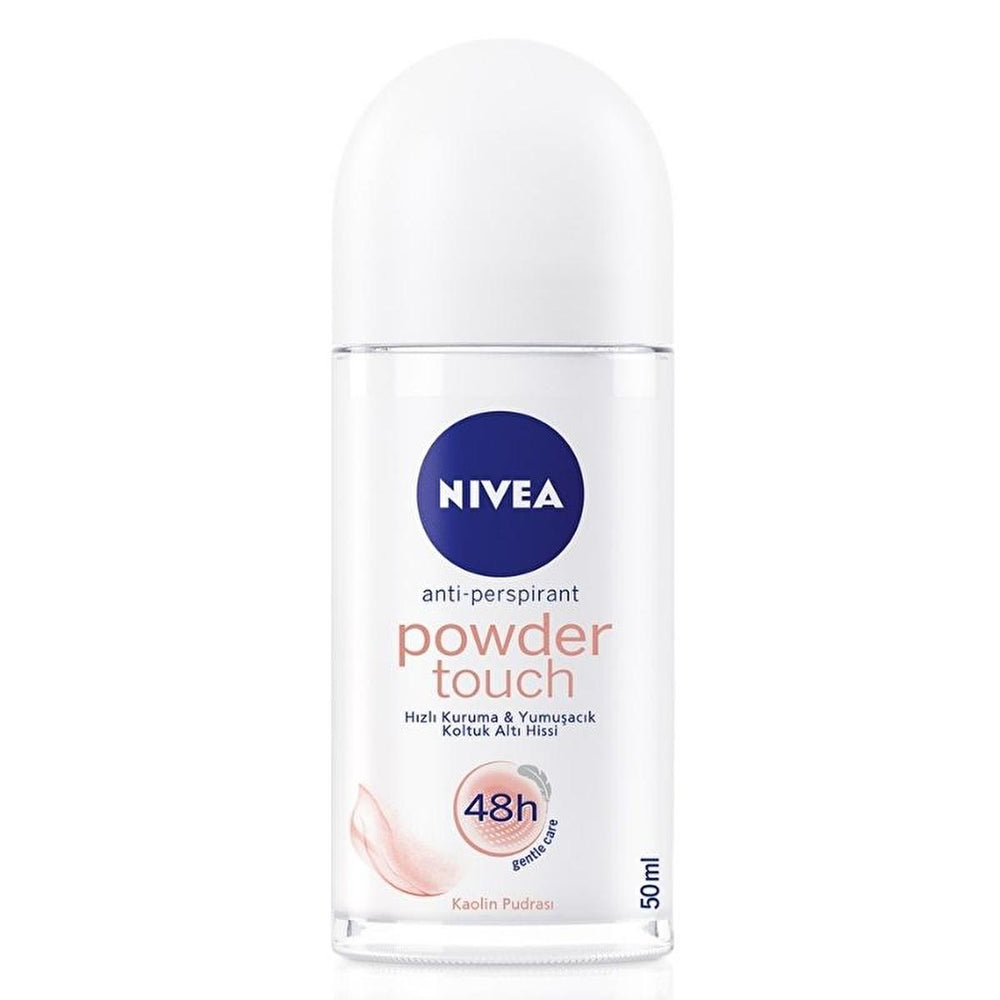 Nivea Women's Roll-on Deodorant Powder Touch - 48-Hour Protection, Sensitive Skin Friendly - view 3