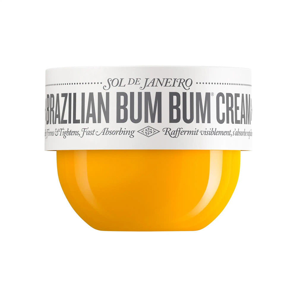 Sol de Janeiro Mini Brazilian Bum Bum Visibly Firming Refillable Body Cream with Caffeine-Rich Guaranà - Hydrating, Firming Body Cream for Smooth Skin Sol de Janeiro Firming Body Cream - Hydrating & Non-Greasy Body Cream, Firming Body Cream, Hydrating Body Cream, Guaranà Extract Body Cream, Gourmand Fragrance Body Cream, Sol de Janeiro, Mini Size, Refillable, Caffeine-Rich, Non-Greasy Hydration, Skin Firming, Skin Hydration, Gourmand Fragrance, Salted Caramel, Pistachio, Vanilla, Natural Ingredients, Cosmet
