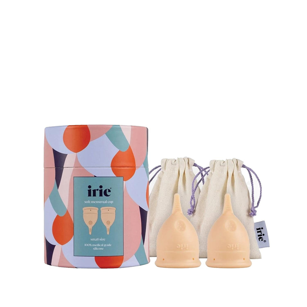 irie Nude Menstrual Cup Small 2 Pack - Eco-Friendly Reusable Menstruation Hygiene Solution for Women irie Nude Menstrual Cup - Eco-Friendly Menstrual Hygiene menstrual cup, menstruation hygiene, eco-friendly menstrual products, reusable menstrual cup, nude menstrual cup, women's health, sustainable living, menstrual flow management, feminine hygiene products, eco-conscious products, cost-effective menstrual solutions, reusable menstrual products, period care, menstrual health