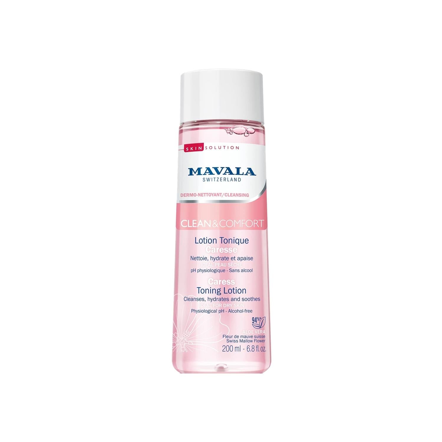 Mavala Clean &amp; Comfort Caressing Toning Lotion 200 ml
