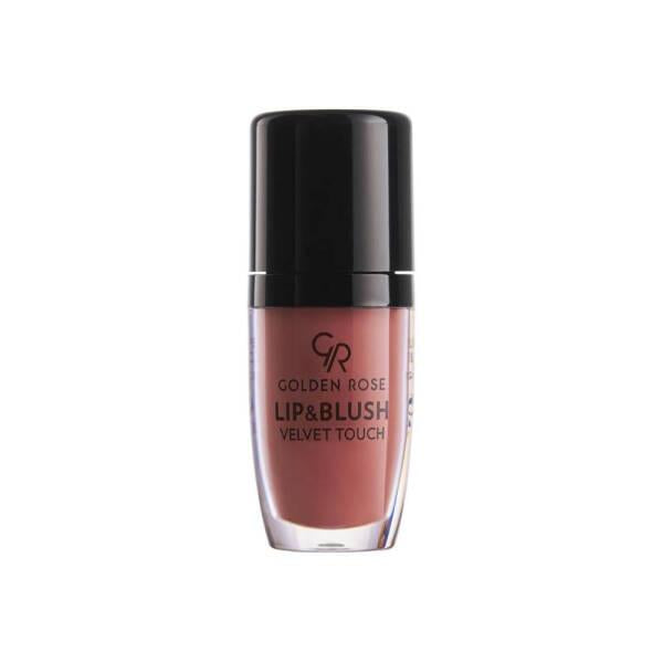 Golden Rose Lip & Blush Velvet Touch 4.5ml No:01 - Multipurpose Cosmetic for Lips and Cheeks - Lipstick