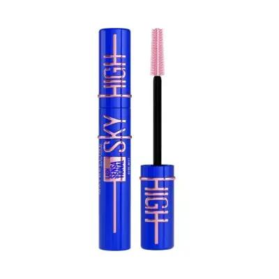 Maybelline Lash Sensational Sky High Mascara - Mavi, Lengthening & Volumizing Formula for Fuller Lashes Maybelline Lash Sensational Sky High Mascara - Mavi for Fuller Lashes Maybelline Mascara, Lash Sensational Sky High, Mavi Mascara, Lengthening Mascara, Volumizing Mascara, Blue Mascara, Eye Makeup, Cosmetic Products, Beauty Essentials, Makeup for Eyes, Mascara for Fuller Lashes, Maybelline Cosmetics, Lash Enhancing Products, Beauty Products for Women, Eye Enhancement Makeup
