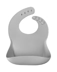 OiOi Basics Baby Bib - Soft Silicone, Easy Clean, and Sterilizable for Sensitive Skin - view 2